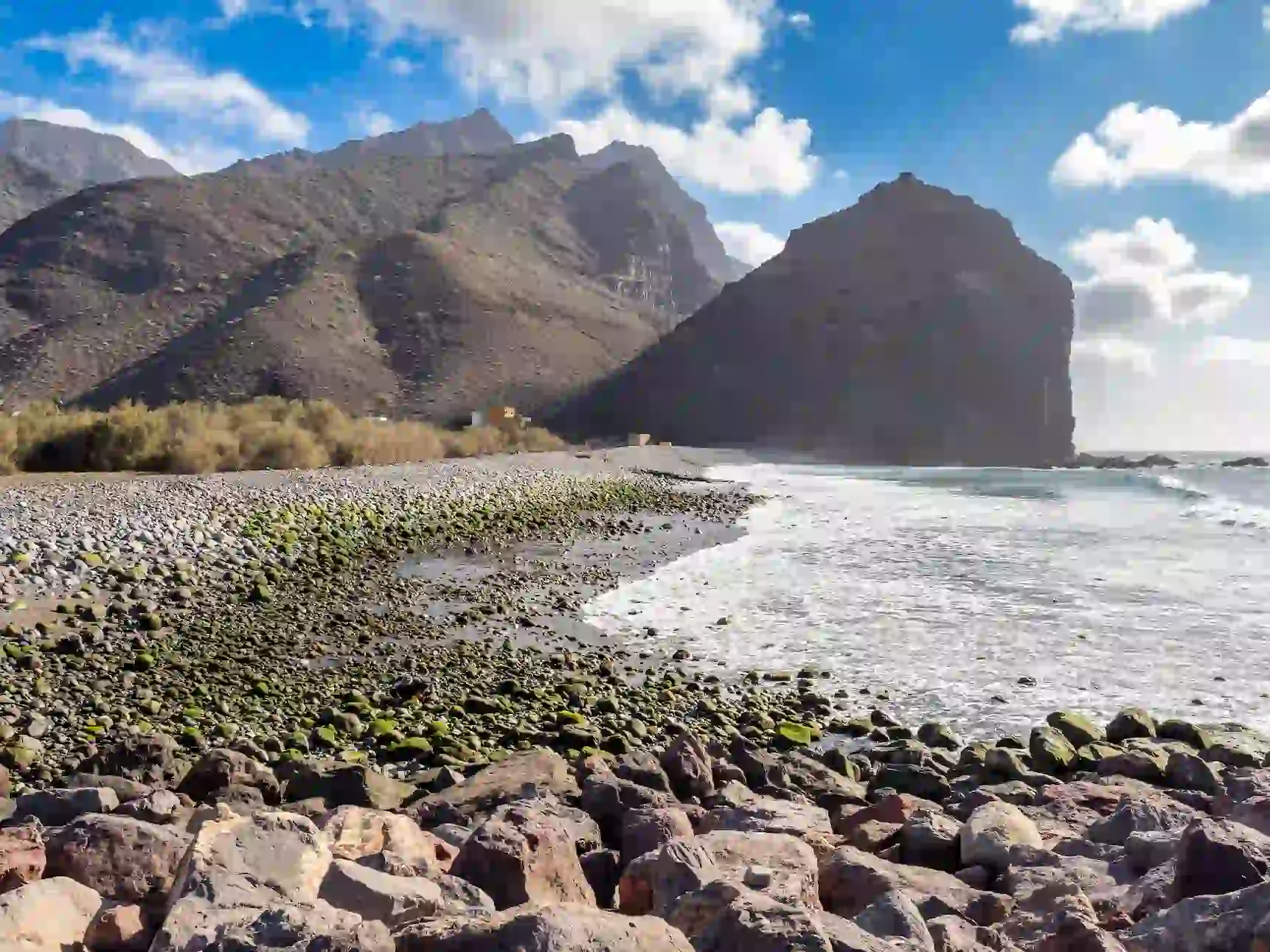 playa desierta en gran canaria